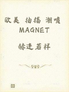 欧美 抽搐 潮喷 MAGNET